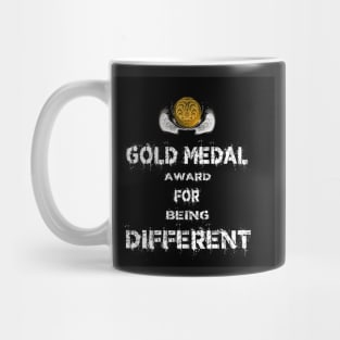 Gold Medal for Being Different Award Winner Mug